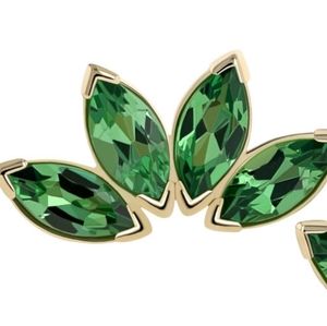 Anatometal 4 Gem Fan Tsavorite